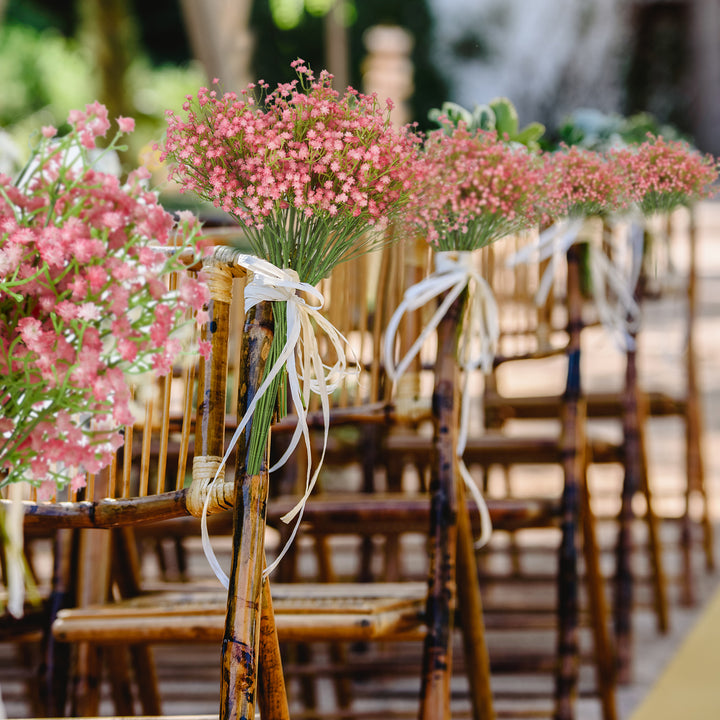 Babys Breath Artificial Flowers,Gypsophila Real Touch Flowers for Wedding Party Home Garden Decoration