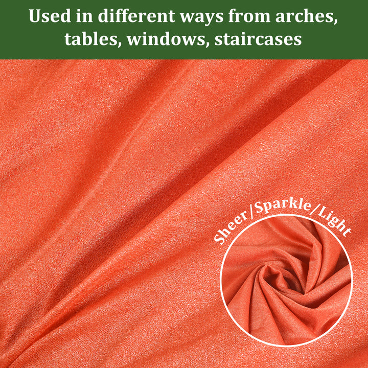 Wedding Arch Flowers Kit 2pcs Artificial Floral Swag Arrangement with 1pcs Drape for Wedding Ceremony Arbor Backdrop Decoration