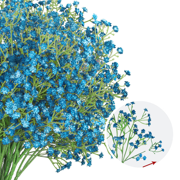 Babys Breath Artificial Flowers,Gypsophila Real Touch Flowers for Wedding Party Home Garden Decoration