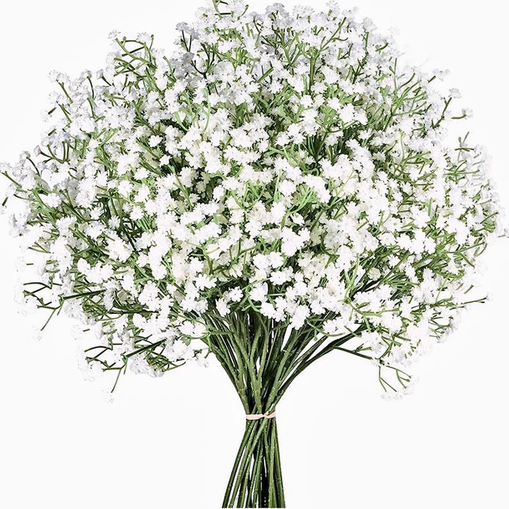 Babys Breath Artificial Flowers,Gypsophila Real Touch Flowers for Wedding Party Home Garden Decoration